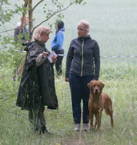 annika och morris inför wt-start